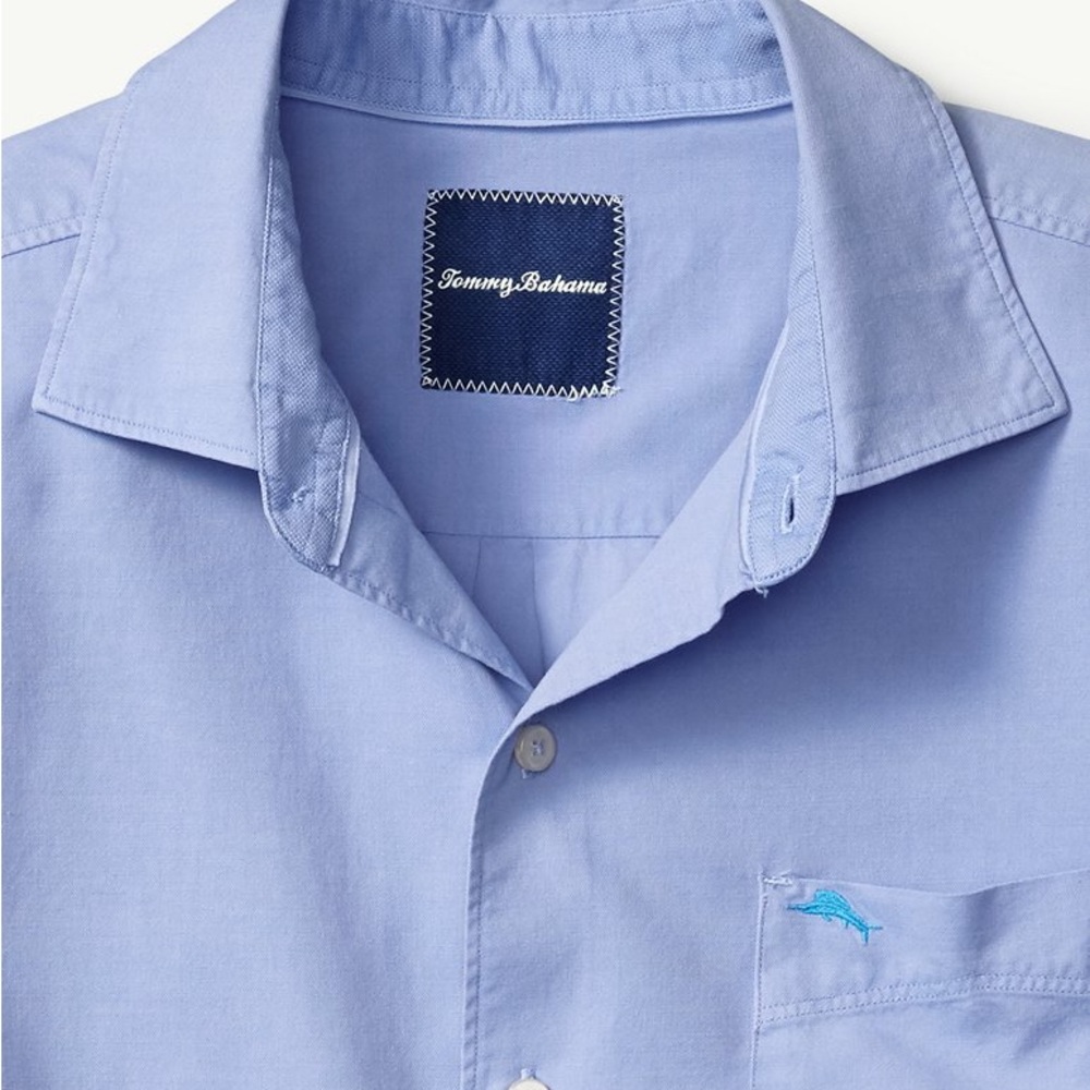 Tommy Bahama Men's Island Twill Button Down Shirt. Cotton/Silk. 3X EUC!